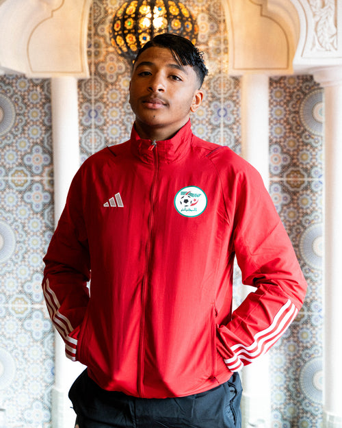 Veste Coupe-Vent Algérie - Rouge - Footkorner