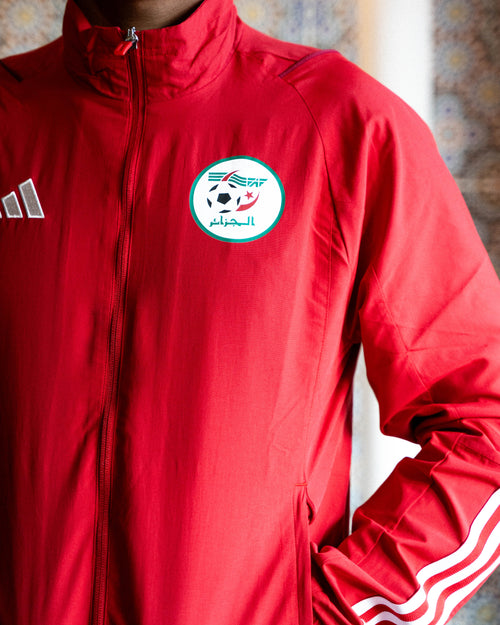 Veste Coupe-Vent Algérie - Rouge - Footkorner