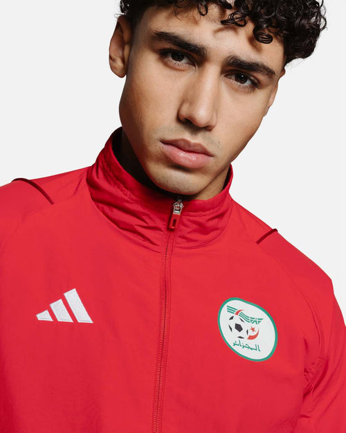 Veste Coupe-Vent Algérie - Rouge - Footkorner