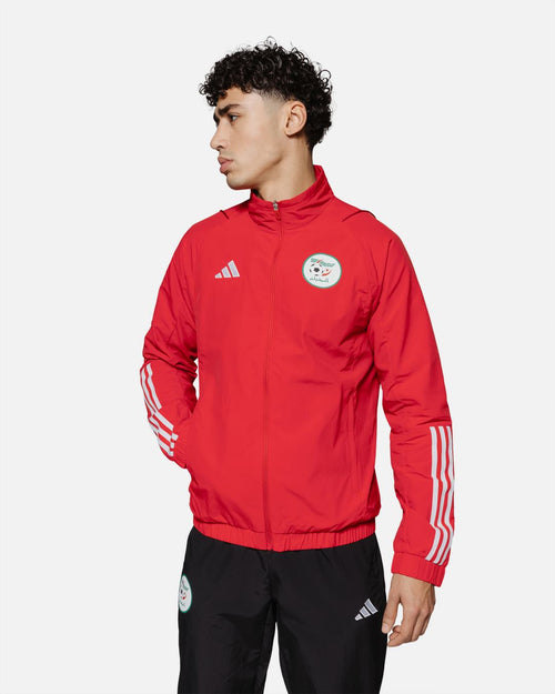 Veste Coupe-Vent Algérie - Rouge - Footkorner