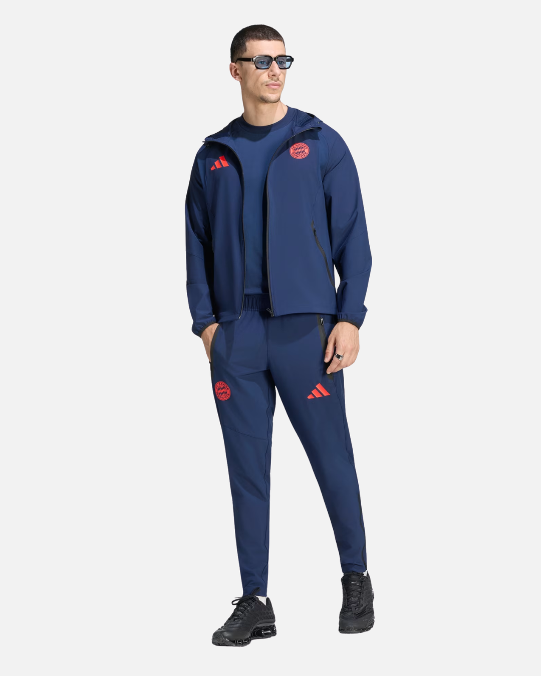 FootkornerVeste Coupe-Vent FC Bayern 2026/2027 - Bleu/Rouge