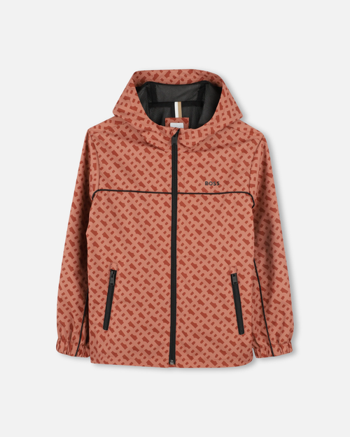 Veste Coupe-Vent Hugo Boss Enfant - Orange - Footkorner