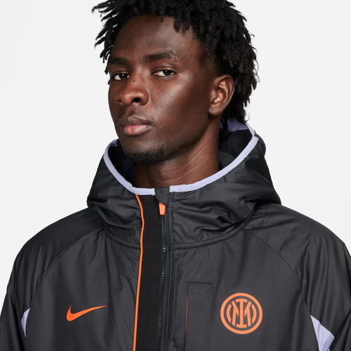 Inter Mailand Windjacke 2023/2024 – Schwarz/Weiß/Orange - Footkorner