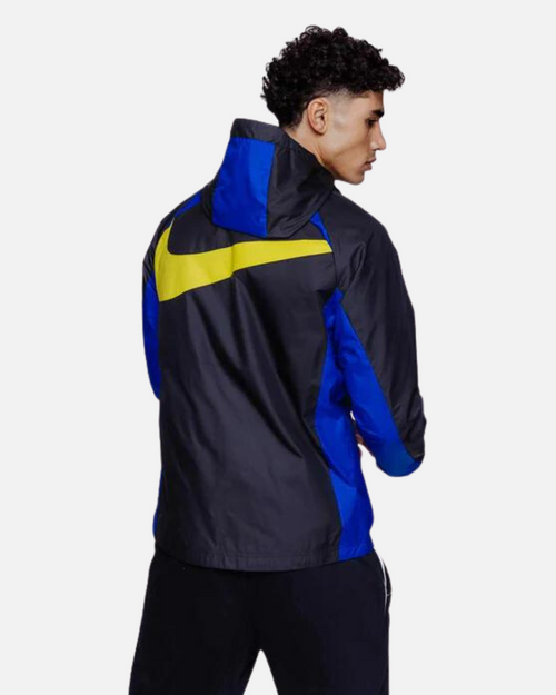 Chaqueta cortavientos Inter Milan AWF 2023/2024 - Negro/Azul/Amarillo - Footkorner
