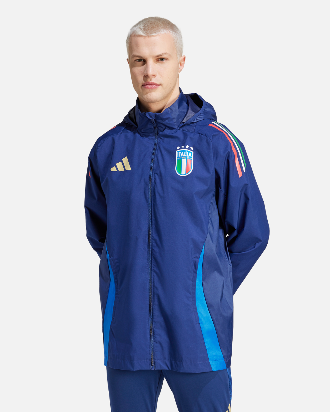 Veste Coupe-Vent Italie 2024 - Bleu