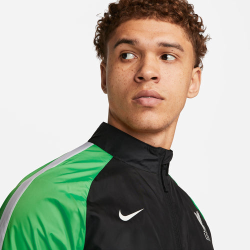 Giacca a vento Liverpool - Nero/Verde/Bianco - Footkorner