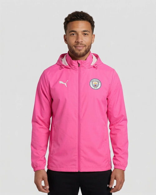 Veste Coupe-Vent Manchester City - Rose - Footkorner