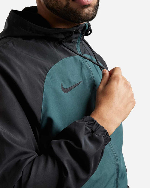 Giacca a vento Nike Running Academy - Nero/Verde - Footkorner