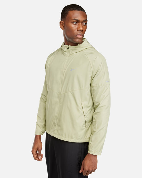 Nike Running Miler Windbreaker Jacket - Green - Footkorner