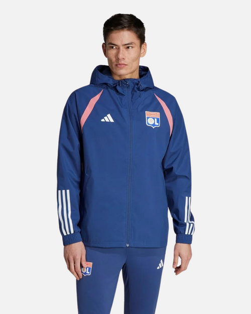 OL 2023/2024 Windbreaker Jacket - Blue/Pink/White - Footkorner