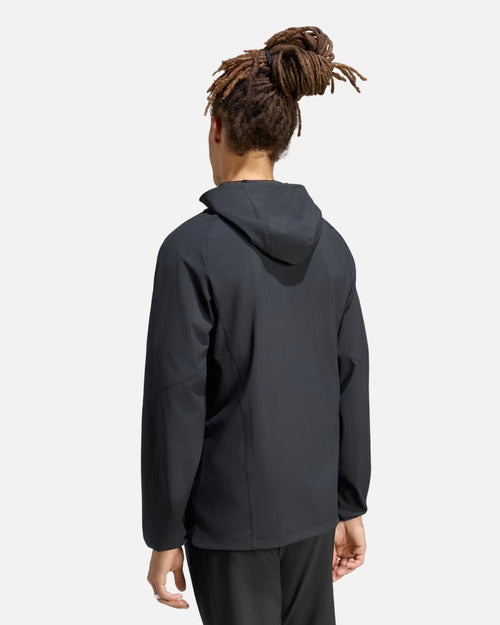 Veste Coupe-vent OL Tiro Travel - Noir - Footkorner