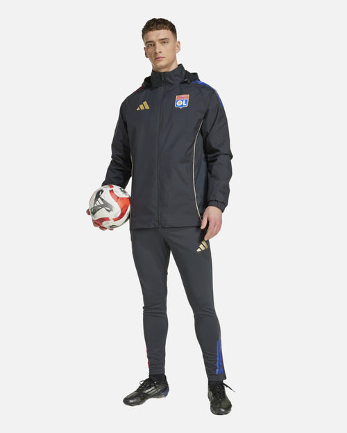 Veste Coupe-vent Olympique Lyonnais 2025/2026 - Gris - Footkorner