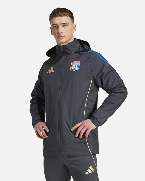 Veste Coupe-vent Olympique Lyonnais 2025/2026 - Gris - Footkorner