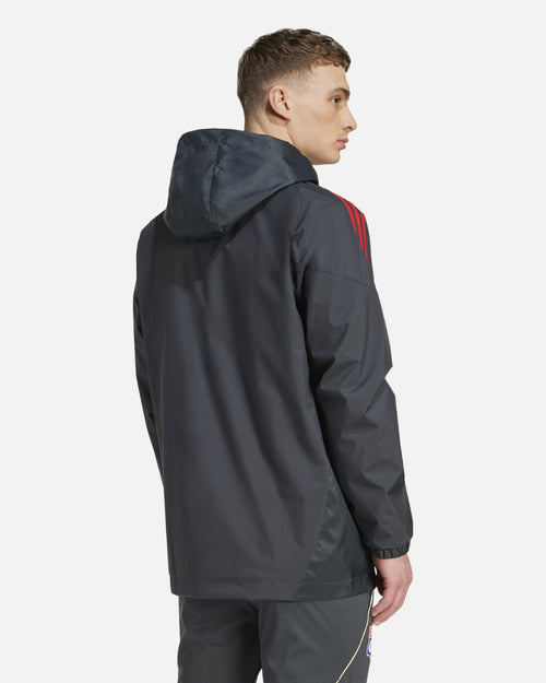 Veste Coupe-vent Olympique Lyonnais 2025/2026 - Gris - Footkorner