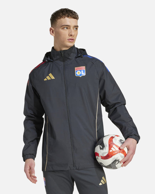 Veste Coupe-vent Olympique Lyonnais 2025/2026 - Gris - Footkorner