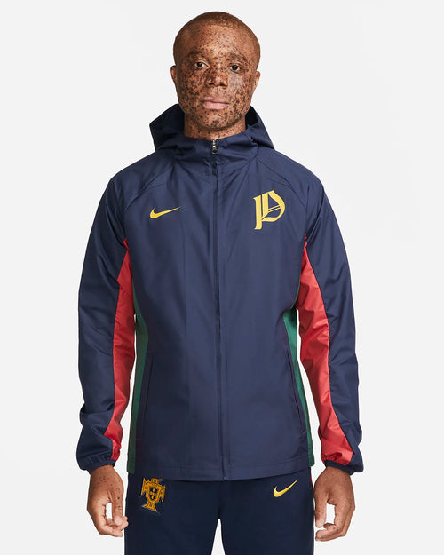 Portugal 2022/2023 Windjacke – Blau/Rot/Grün - Footkorner