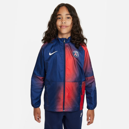 PSG 2023/2024 Junior Windjacke – Blau/Rot - Footkorner
