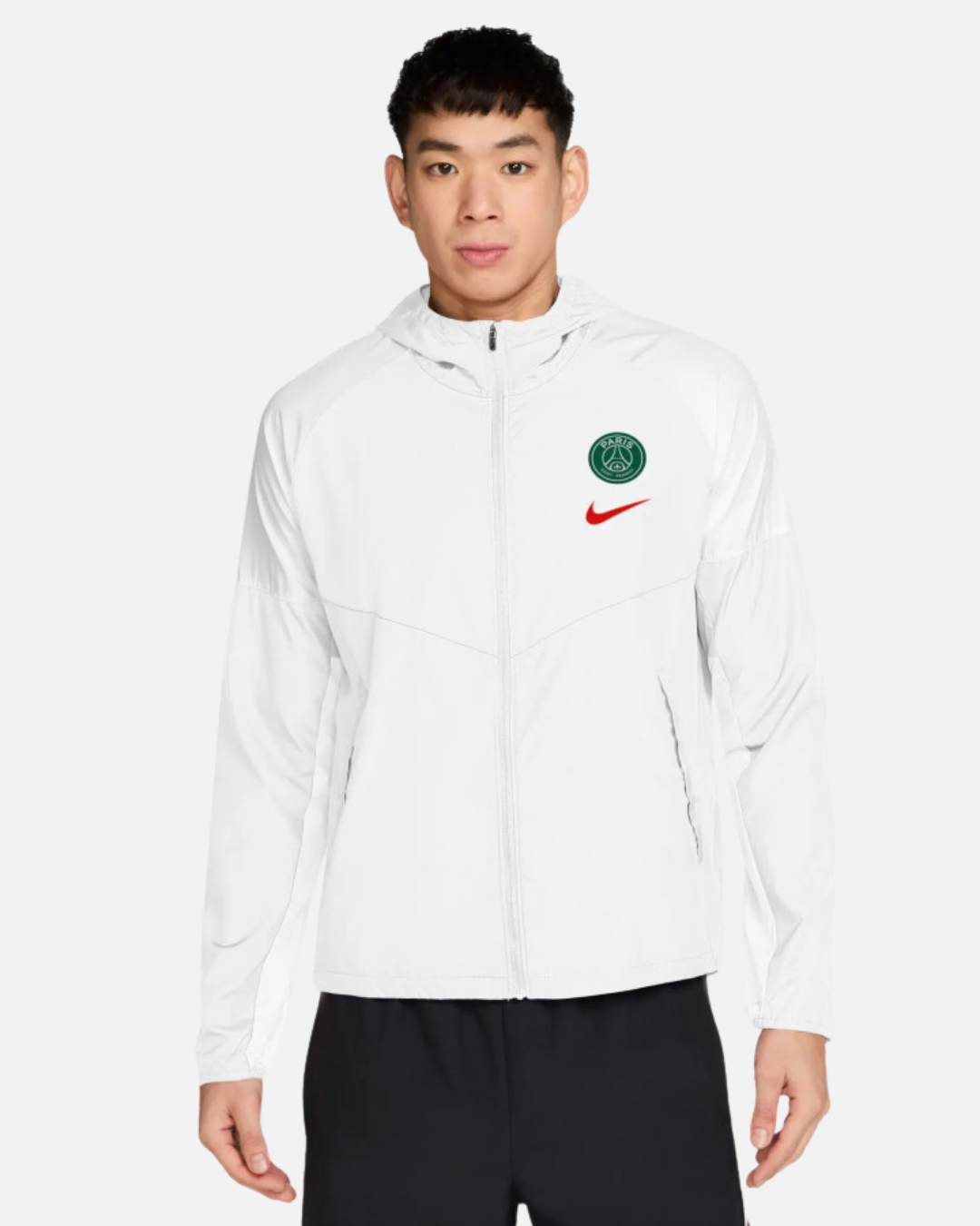 FootkornerVeste Coupe-Vent PSG 2026/2027 - Blanc/Vert