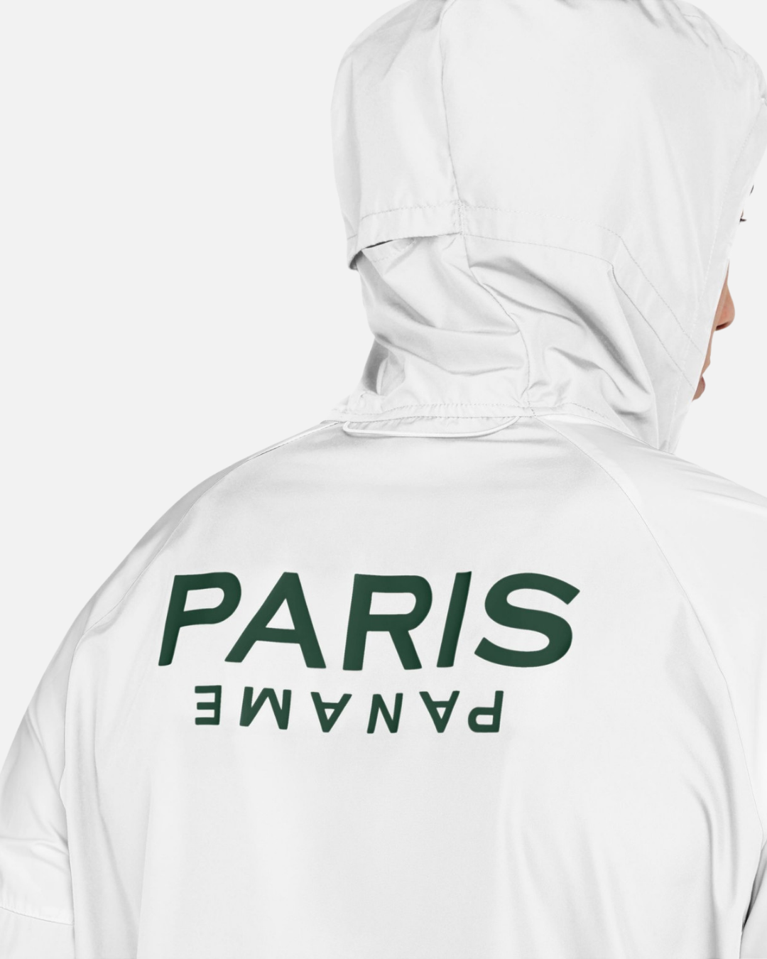 FootkornerVeste Coupe-Vent PSG 2026/2027 - Blanc/Vert