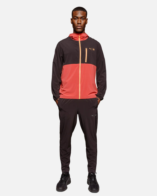 Veste Coupe-Vent Puma First Mile - Rouge/Noir/Orange - Footkorner