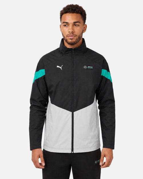 Veste coupe-vent Puma Mercedes AMG - Noir/Blanc/Bleu - Footkorner