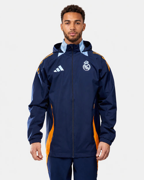 Real Madrid Windbreaker 2024/2025 - Blue - Footkorner