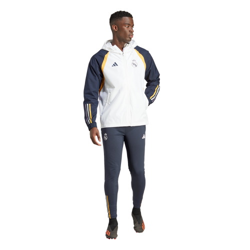 Giacca a vento del Real Madrid - Bianco/Blu/Giallo - Footkorner