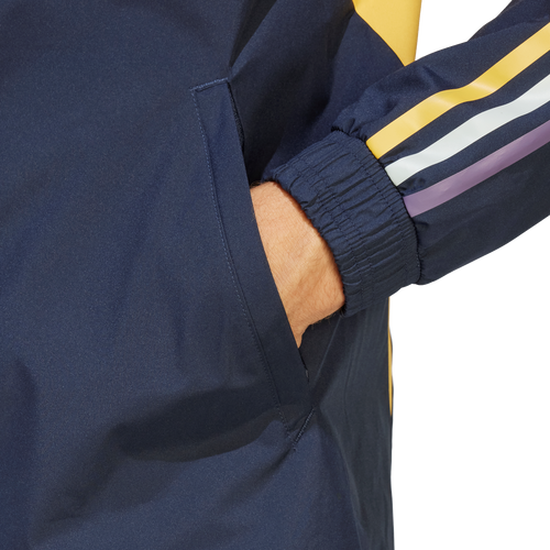 Giacca a vento Real Madrid 2023/2024 - Blu/Giallo/Bianco - Footkorner