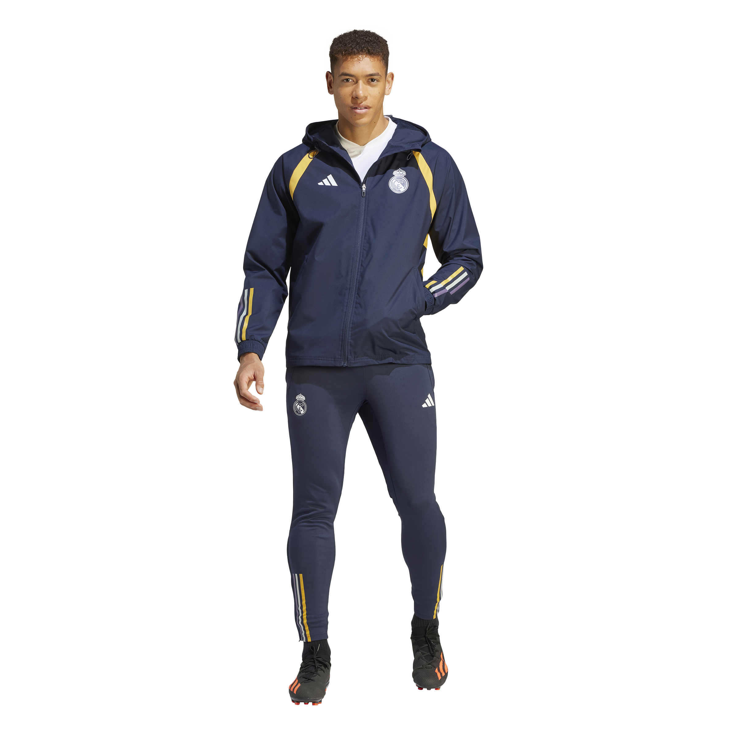 FootkornerGiacca a vento Real Madrid 2023/2024 - Blu/Giallo/Bianco
