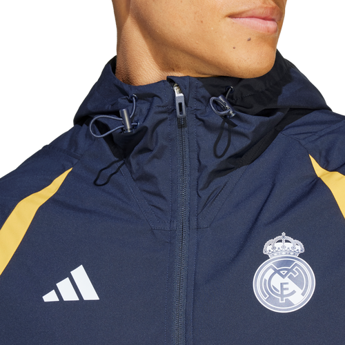 Giacca a vento Real Madrid 2023/2024 - Blu/Giallo/Bianco - Footkorner