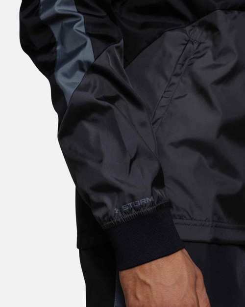 Under Armor Legacy Windbreaker Jacket - Black - Footkorner