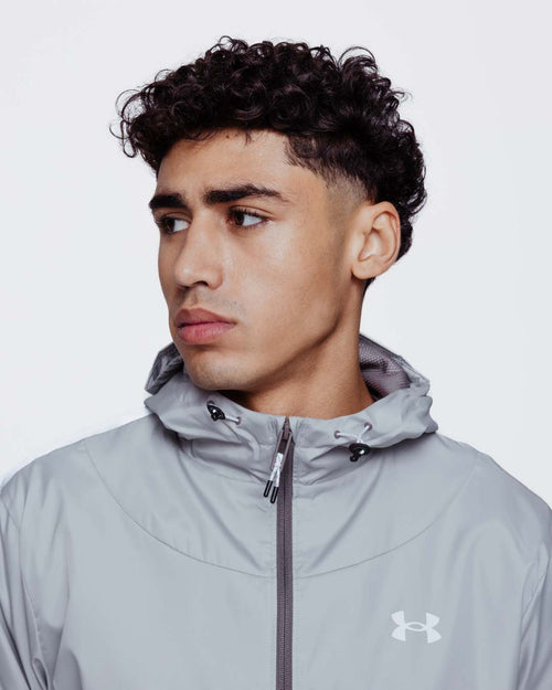 Under Armour Legacy Windjacke – Braun/Grau - Footkorner