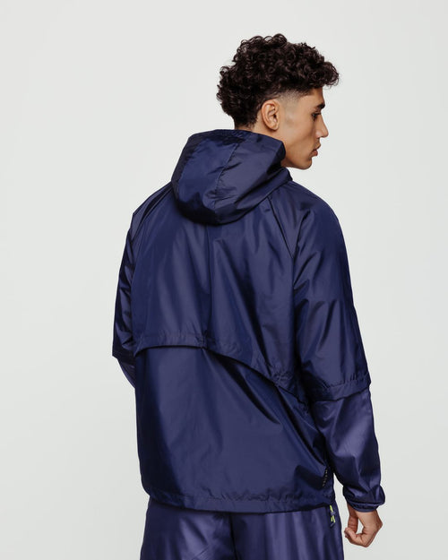 Under Armor Rush Windbreaker Jacket - Blue - Footkorner