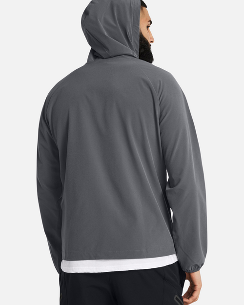 Veste Coupe-Vent Under Armour Stretch Woven - Gris - Footkorner