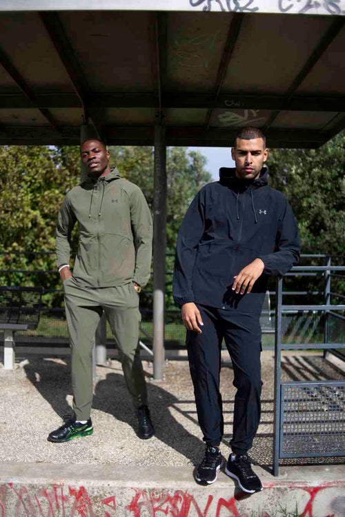 Chaqueta cortavientos Under Armour Stretch Woven - Caqui - Footkorner