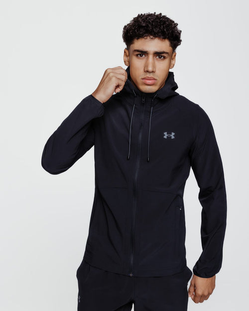 Chaqueta cortavientos Under Armour Stretch Woven - Negro - Footkorner