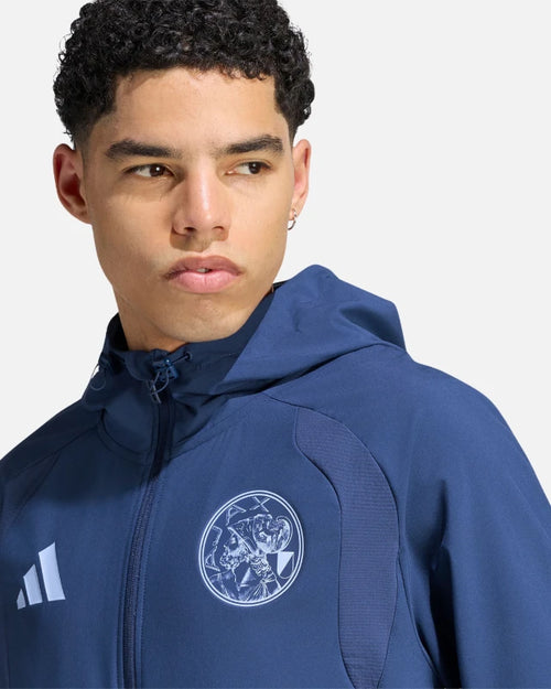 Veste Ajax Tiro Travel 2026/2027 - Bleu - Footkorner