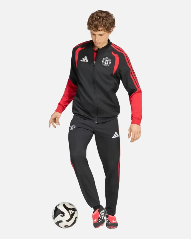 FootkornerVeste de présentation Manchester United Tiro 2026/2027 - Noir