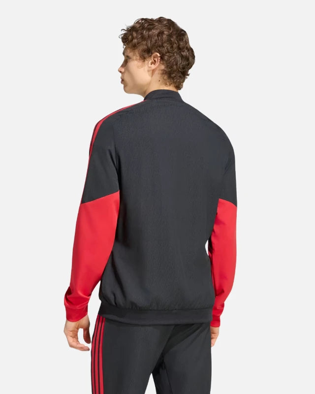 FootkornerVeste de présentation Manchester United Tiro 2026/2027 - Noir