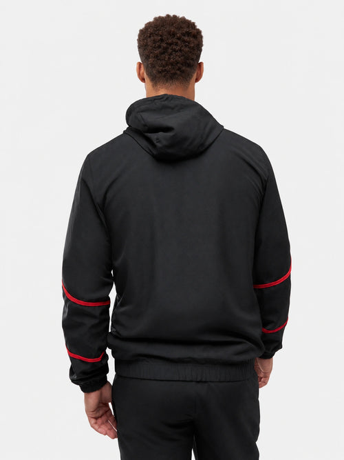 Veste de survêtement AC Milan 2024/2025 - Rouge/Noir - Footkorner