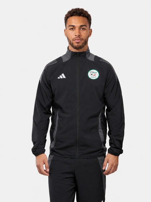 Algeria Tracksuit Jacket 2025 - Black/Grey - Footkorner