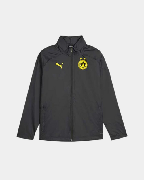 Chaqueta de entrenamiento Dortmund 2023/2024 - Negro/Amarillo - Footkorner