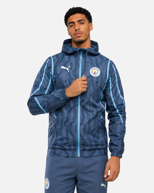 Veste de survêtement Manchester City 2024/2025 - Bleu - Footkorner