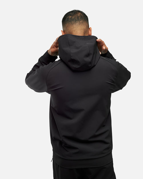 Veste de survêtement Manchester City Pumatech - Noir/Bleu - Footkorner