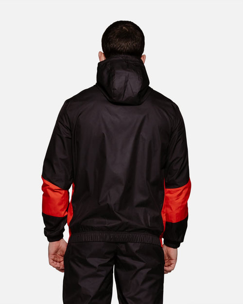 Veste de survêtement Milan AC - Noir/Rouge - Footkorner