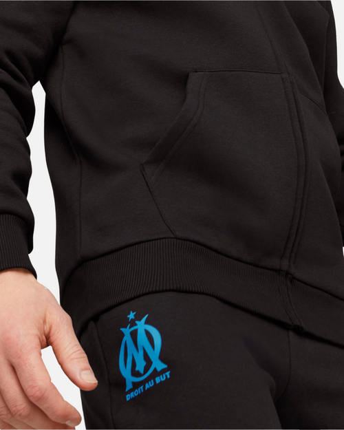 OM Trainingsjacke 2024/2025 - Schwarz/Blau - Footkorner