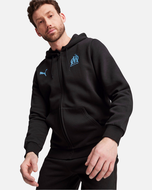 OM Trainingsjacke 2024/2025 - Schwarz/Blau - Footkorner
