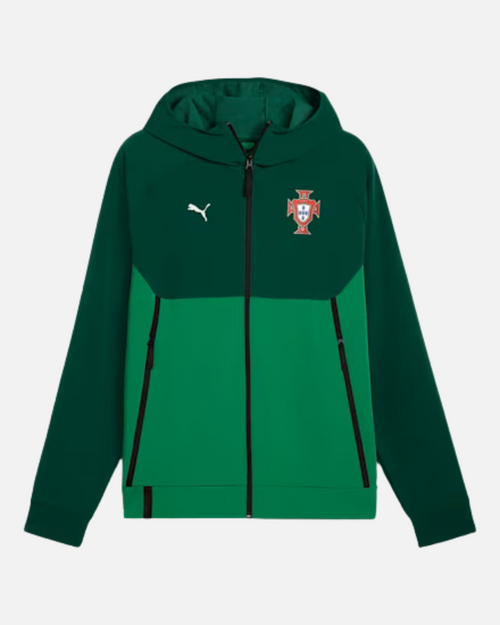 Veste de survêtement Portugal 2025 PumaTech - Vert - Footkorner
