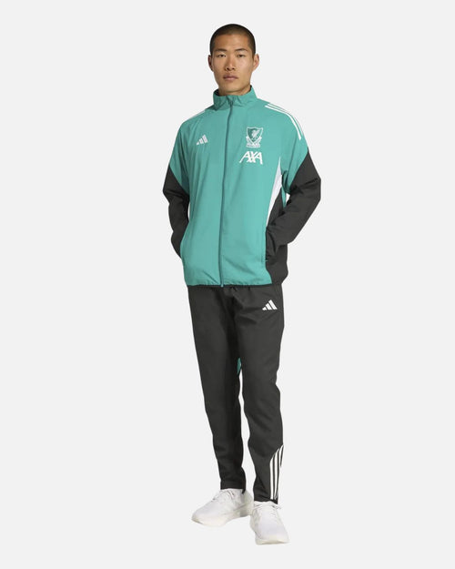 Veste de survêtement Prematch Liverpool FC 2025/2026 - Vert - Footkorner