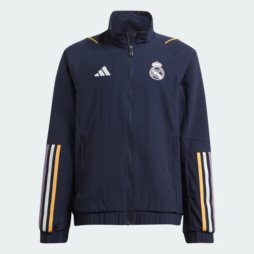 Real Madrid 2023/2024 Junior Track Jacket - Blue/White